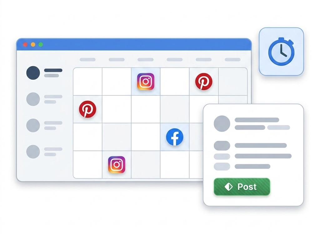 Multi-Platform Publishing System dashboard
